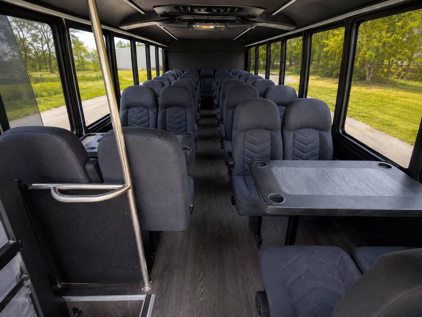 fairfield 20 passenger minibus interior