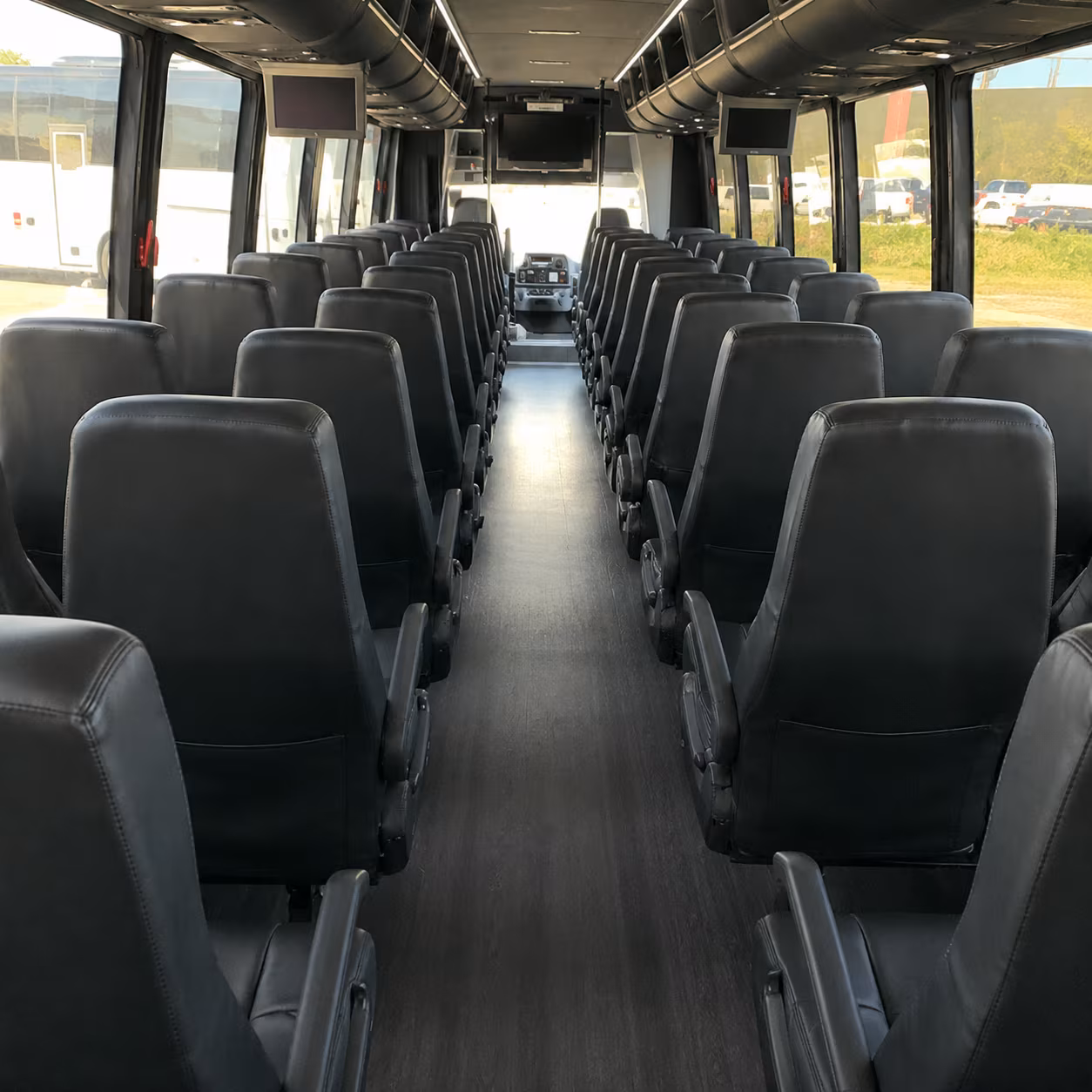 fairfield 30 passenger minibus interior