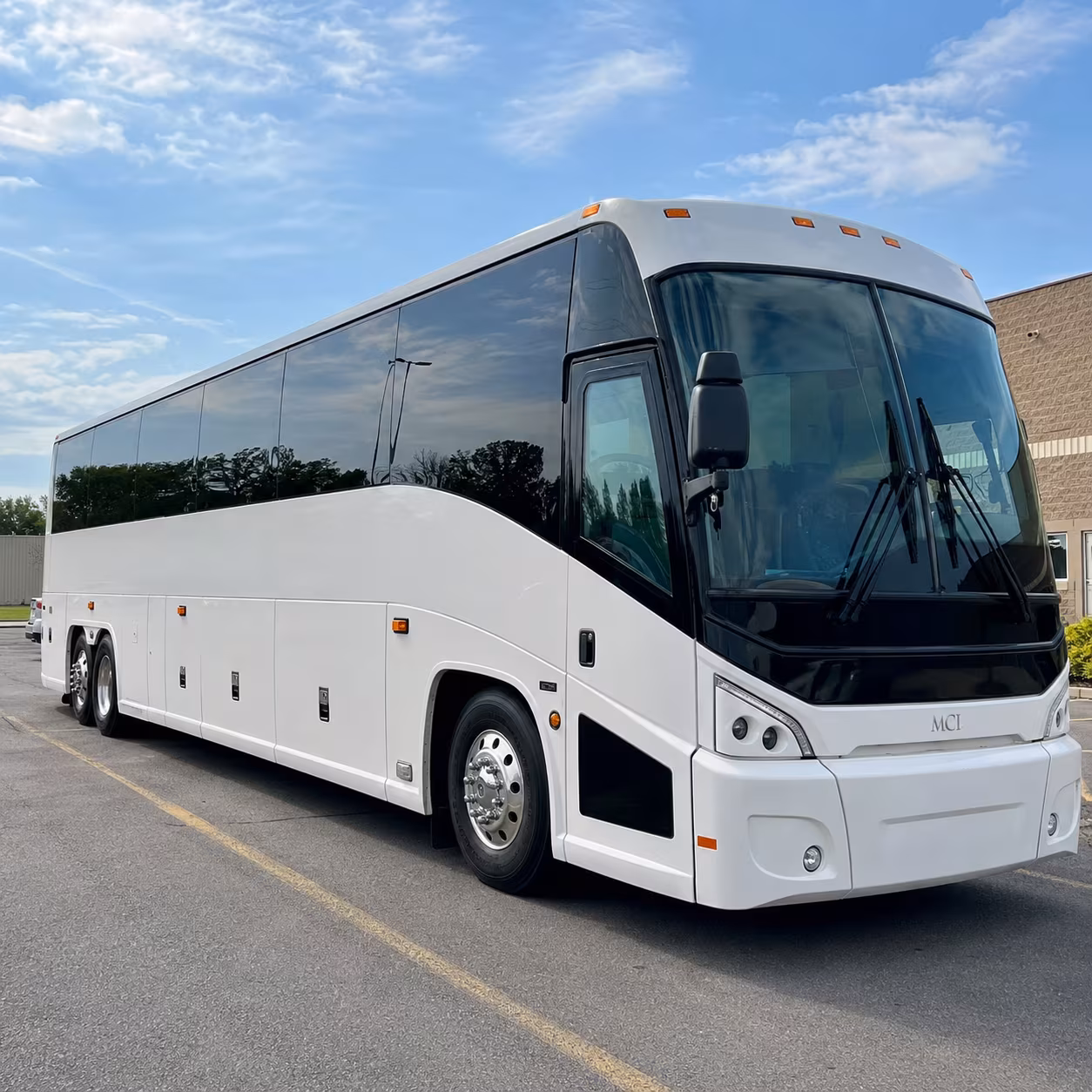 fairfield 56 passenger charter bus
