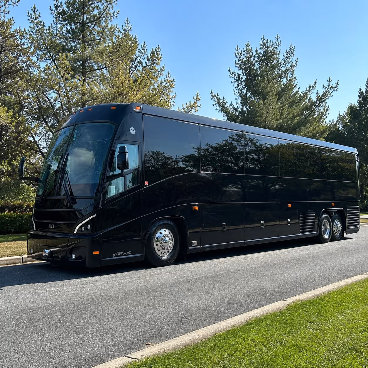fairfield charter buses