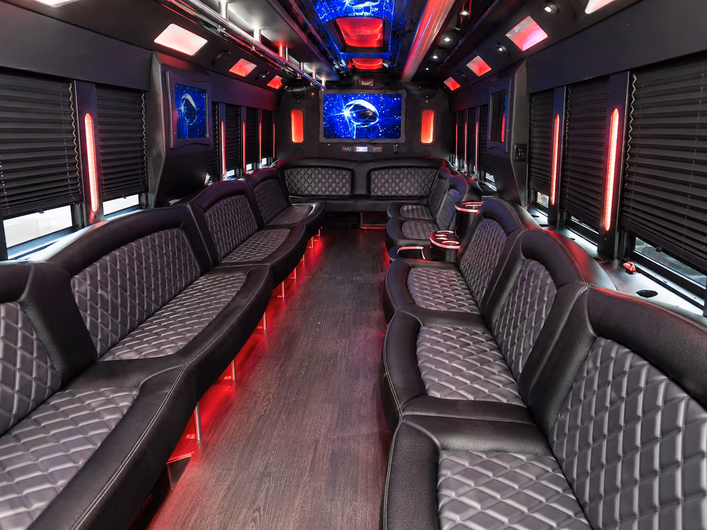 fairfield corporate event party bus rental