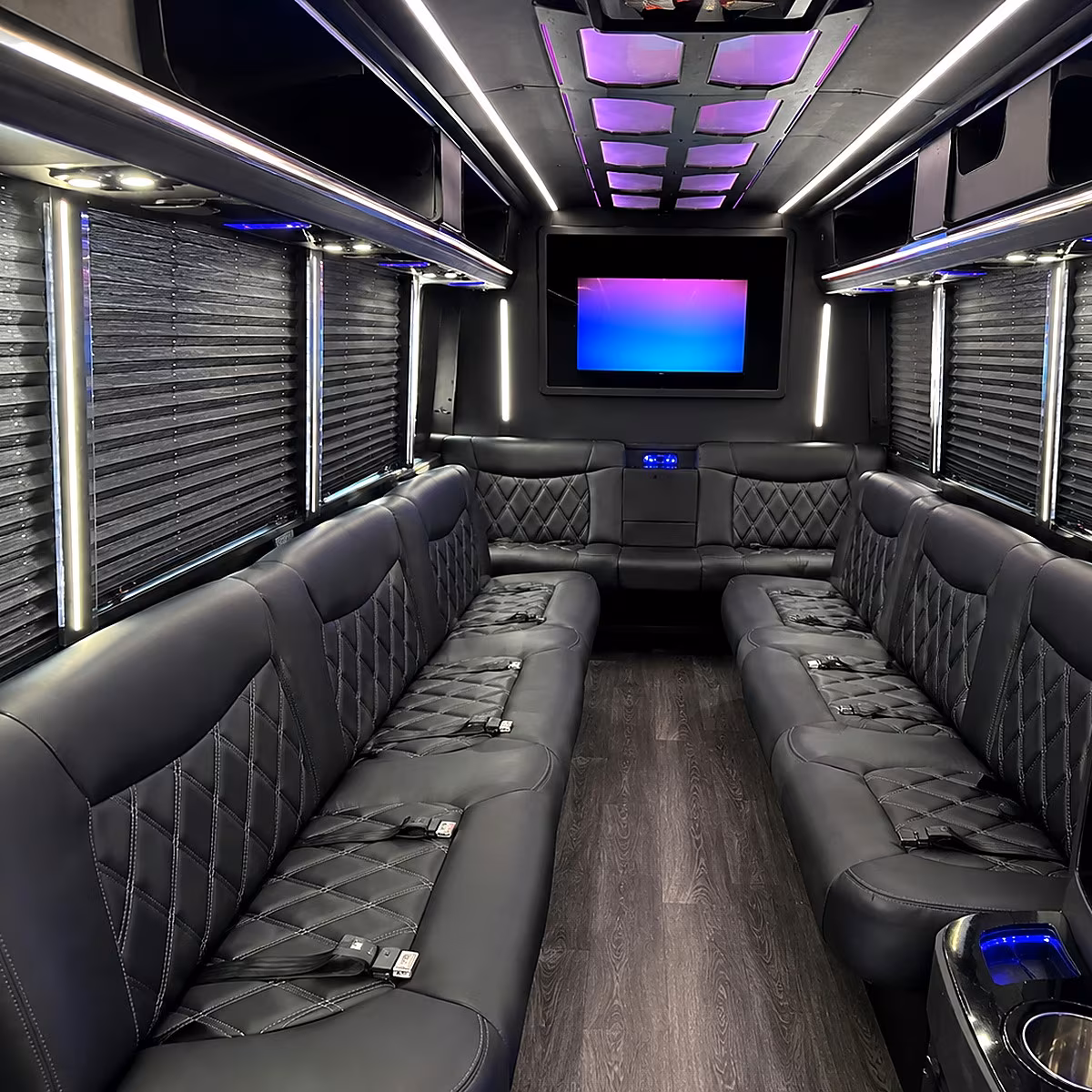 fairfield party bus rentals inside