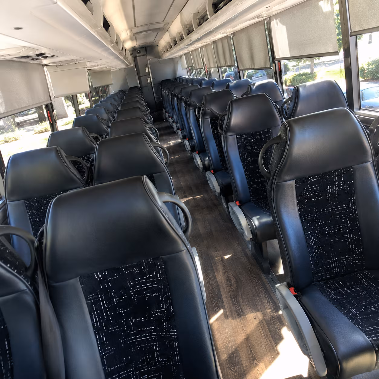 fairfield private event transportation onboard seating