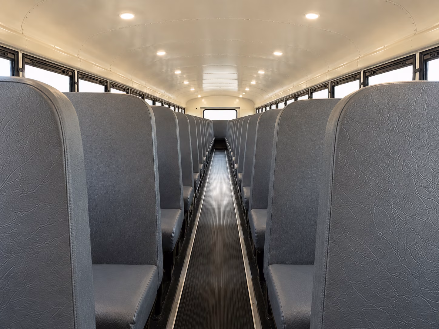fairfield school bus inside