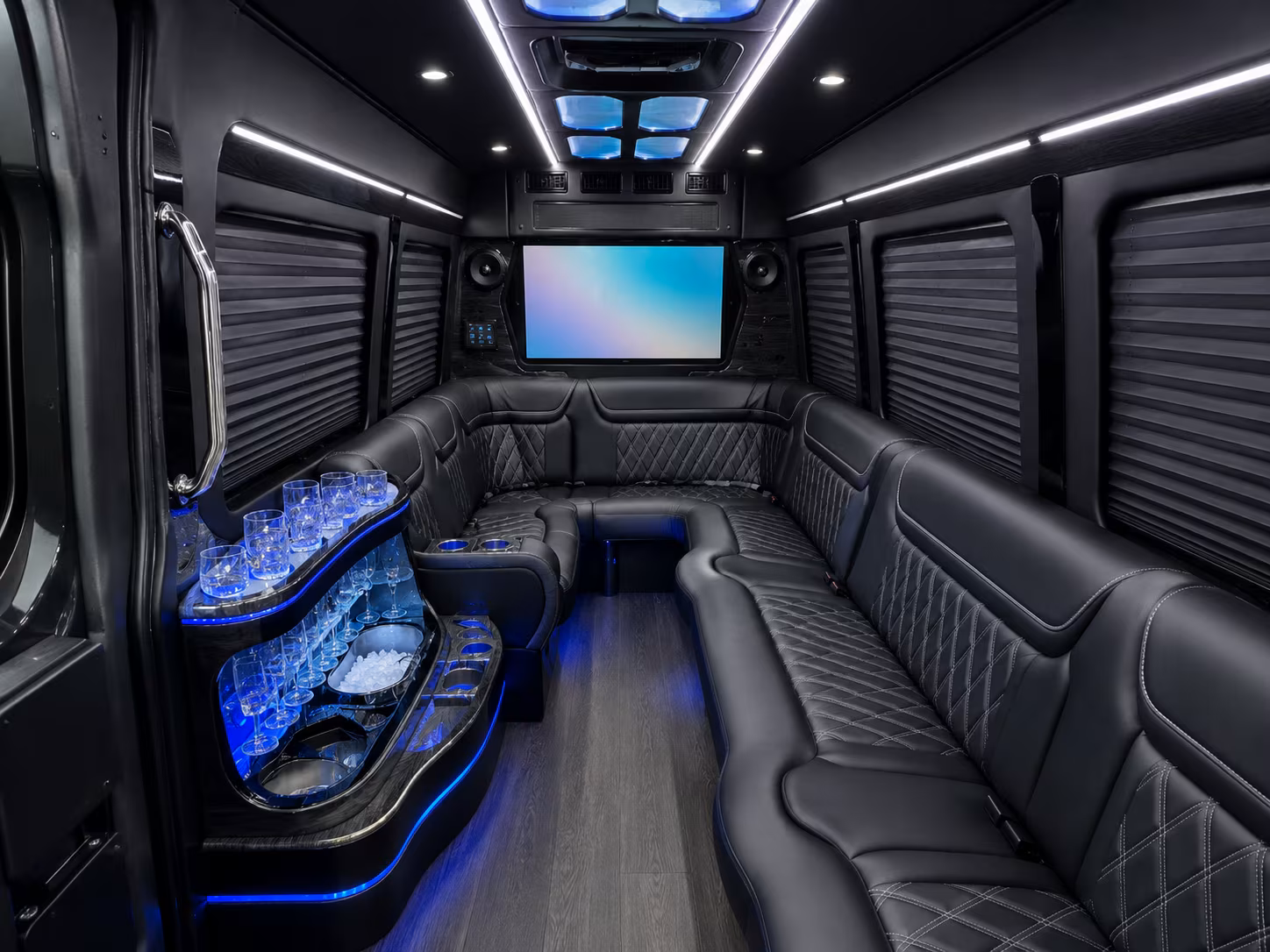 fairfield sporting event transportation onboard seating