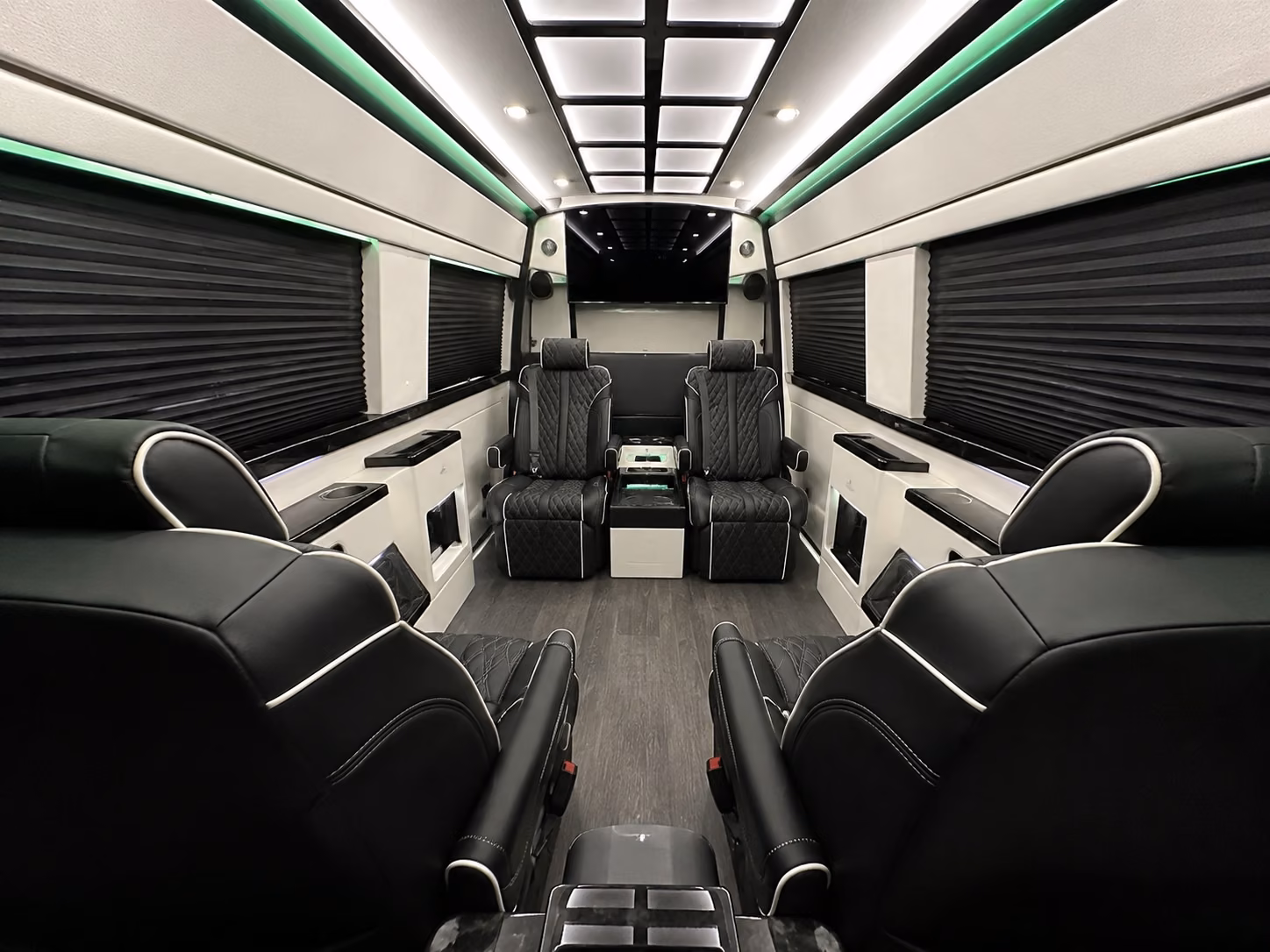 fairfield sprinter van with driver interior