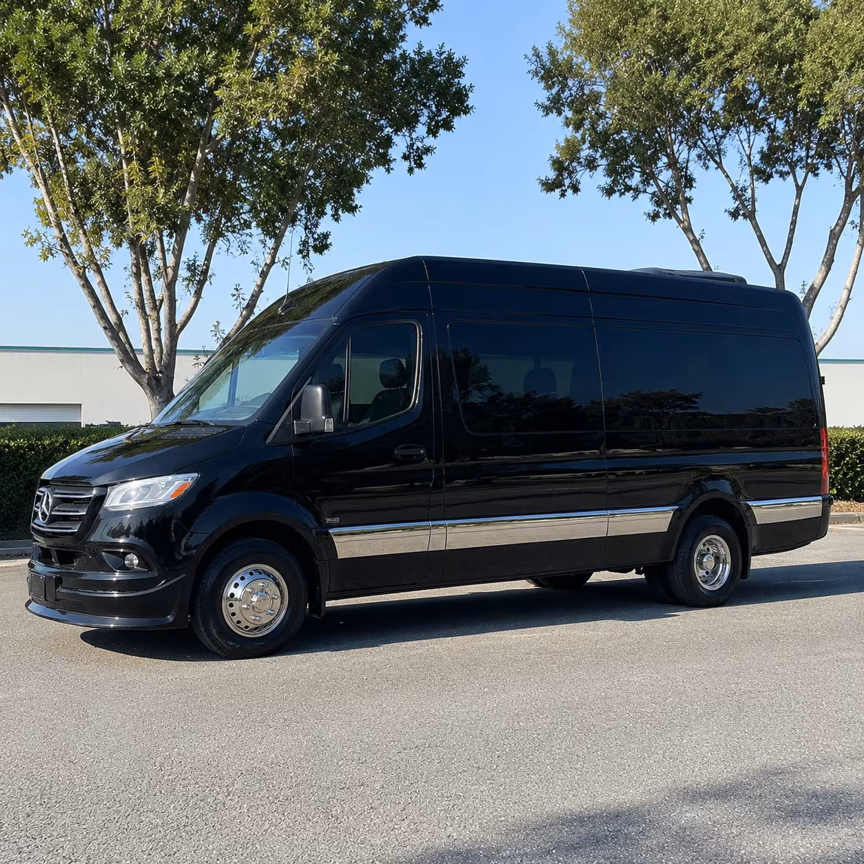 fairfield sprinter van with driver