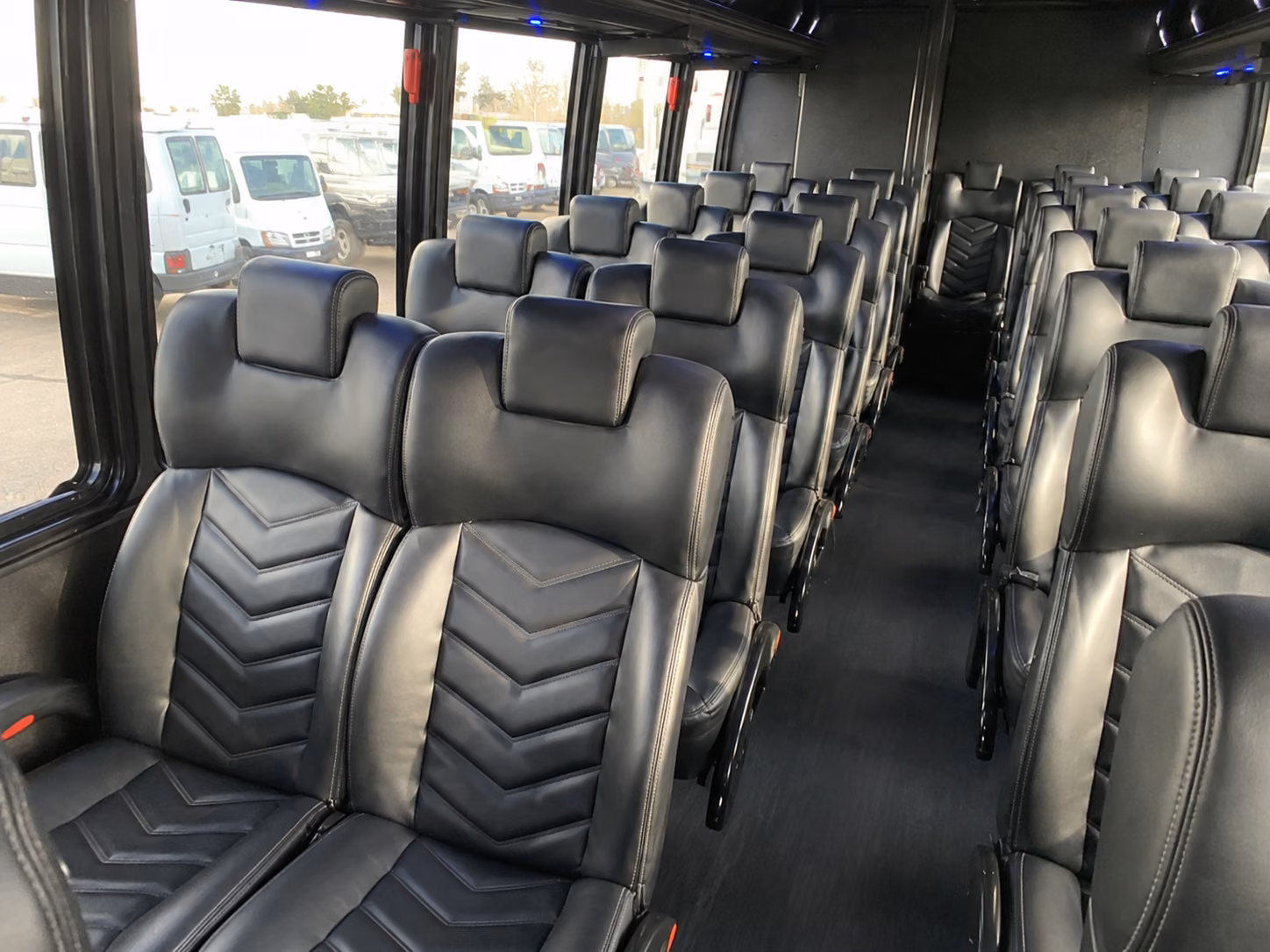 fairfield wine tour brewery transportation onboard seating