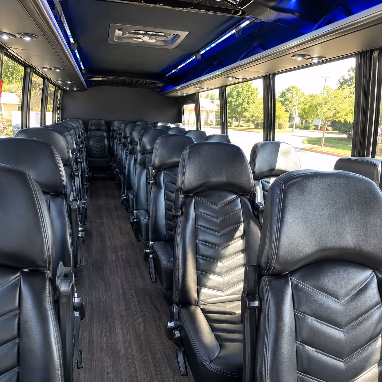 minibuses and charter buses for local solano county sporting events